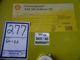 SEALED DRUM SHELL FORMULA 5W-20 MOTOR OIL