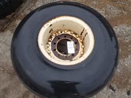 50X20-20 TIRE ON 10 BOLT RIM