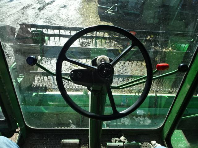 1974 JD 6600 SDL. 2WD COMBINE W/ JD 215 GRAIN PLATFORM,