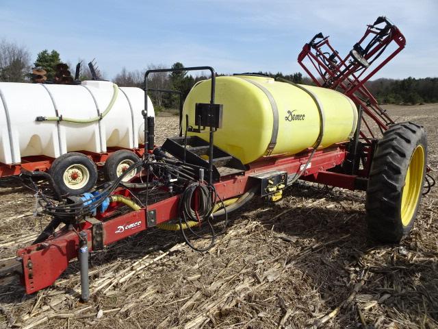 DEMCO MODEL HT-750 GALLON T/A TRAILER SPRAYER