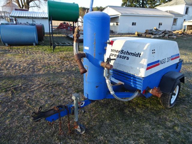 GRIMMER SCHMIDT MODEL NGG-351 LP GAS AIR COMPRESSOR