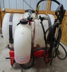 FIMCO 50 GALLON 3PT POLY TANK LIQUID SPRAYER