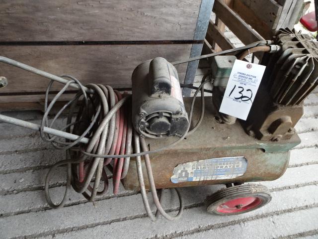 HORIZONTAL AIR COMPRESSOR, 1HP, 120V