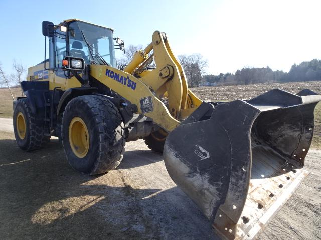 2016 KOMATSU WA320-8 WHEEL LOADER, 13,058 HRS,