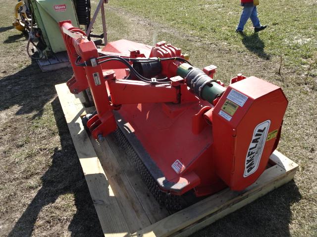 REARS MFG. 757 HD FLAIL MOWER, 7’ W/ 540 PTO & SIDE SWING OUT MOWING, 3 PT.