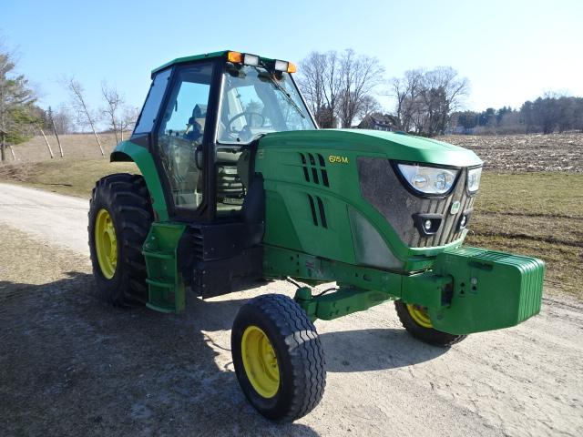 2015 JD 6115M 2WD DSL. TRACTOR, 2004 HRS,