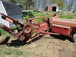 NEW HOLLAND 273 SQUARE HAY BALER W/ THROWER, SN#140014