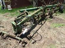 JD 1350-145- 5X16” SEMI MTD PLOW, SPRING COULTERS, W 1 COULTER MISSING