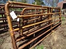 (2) SIOUX 12' METAL GATES, SELL ALL ON
