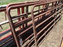 10' & 12' METAL GATES, SELL ALL ON