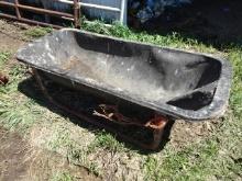 5' POLY TUB LIVESTOCK FEEDER