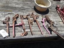 (6) ASSORTED CHAIN BINDERS