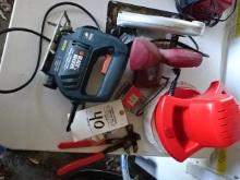 (3) ASSORTED POWER TOOLS, JIG SAW, CIRCULAR SAW, BUFFER