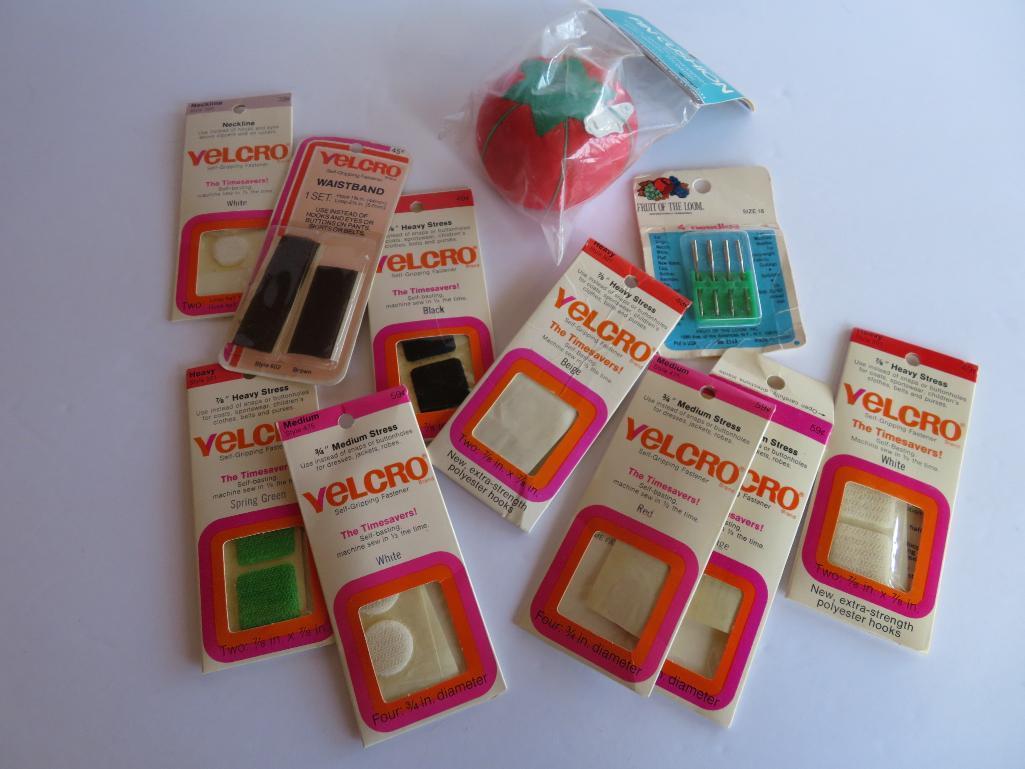 Large sewing lot of trims, binding fasteners, elastic, see images