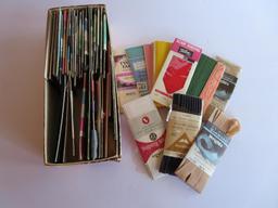 Large sewing lot of trims, binding fasteners, elastic, see images