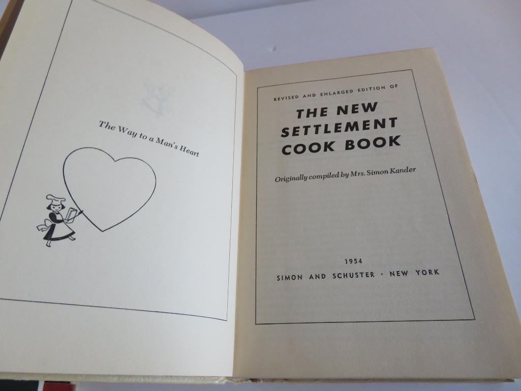 Assorted Vintage cookbooks and cooking booklets