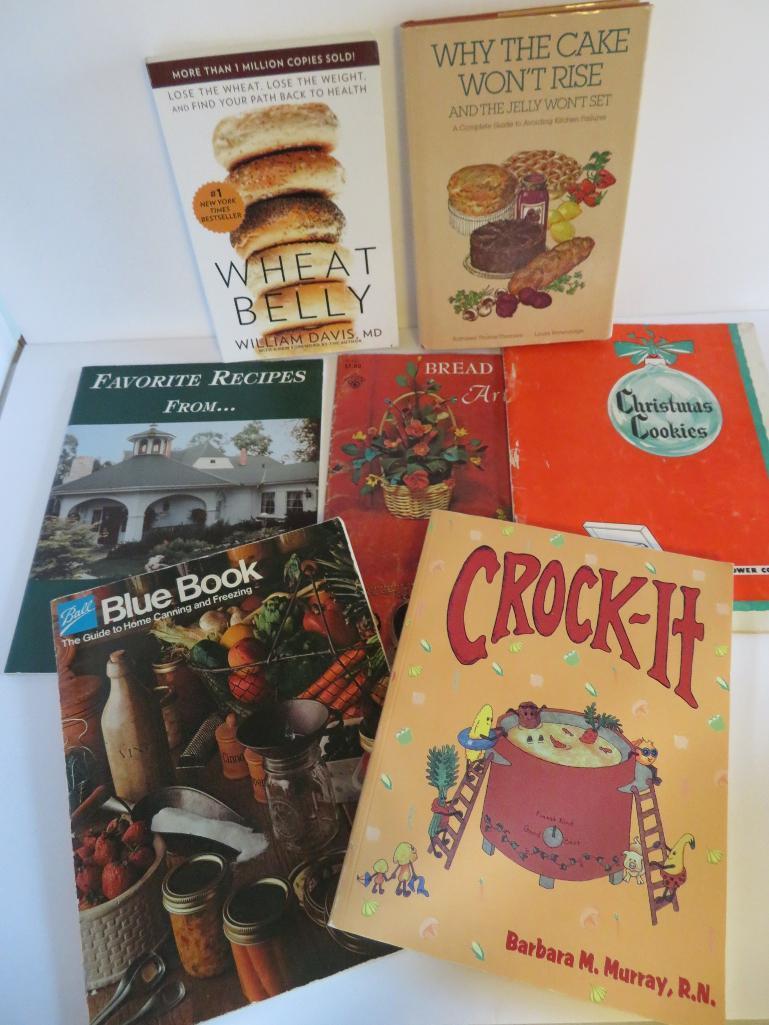 Assorted Vintage cookbooks and cooking booklets