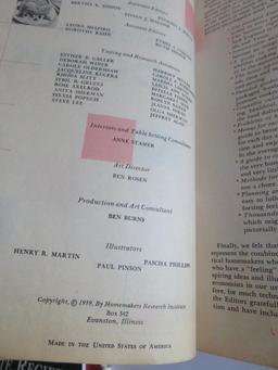 Assorted Vintage cookbooks and cooking booklets