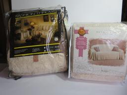 Two new in package sofa throws, see images