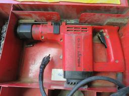 Hilti Hammer Drill TE 12, pneumatic, with case