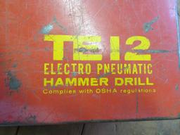 Hilti Hammer Drill TE 12, pneumatic, with case