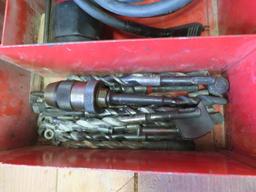Hilti Hammer Drill TE 12, pneumatic, with case