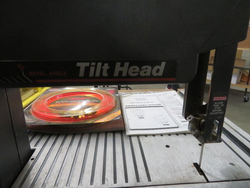 Craftsman 12" two speed band saw