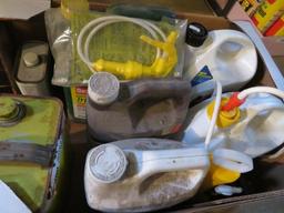 Large weed control lot with sideswipe Pro applicator