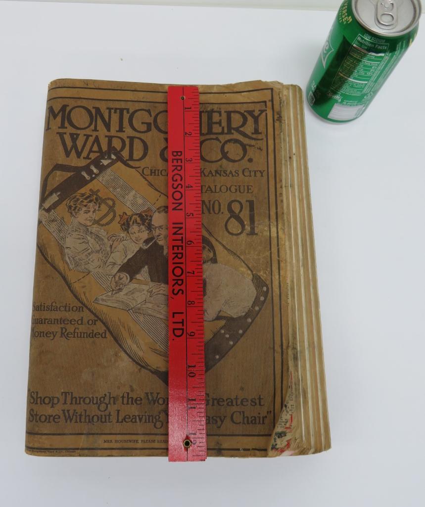 1912 Montgomery Ward & Co catalog #81