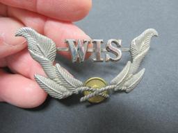 Wisconsin Military Hat Emblem, 3"