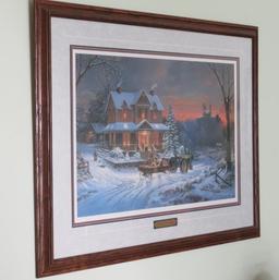 George Kovach, Evening at Holy Hill, signed and numbered 935/2000