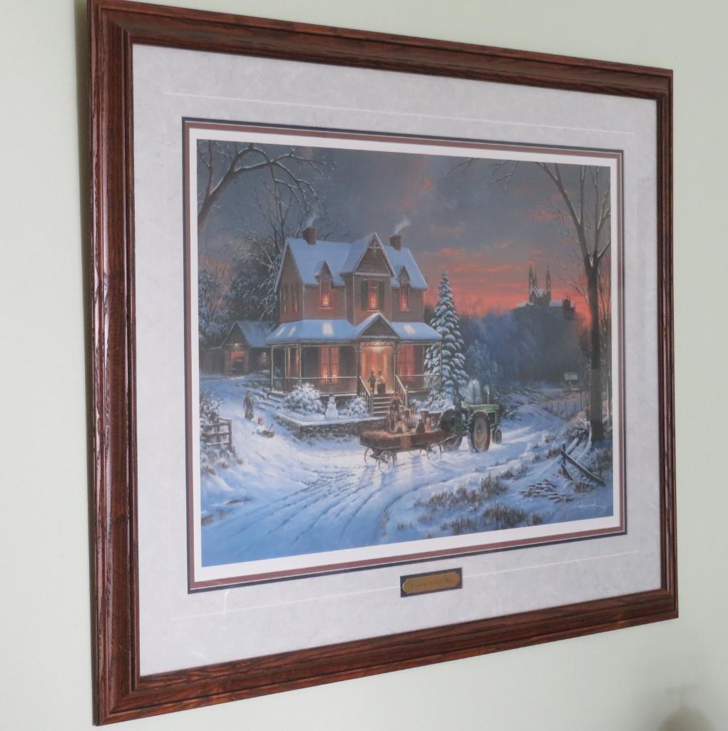 George Kovach, Evening at Holy Hill, signed and numbered 935/2000