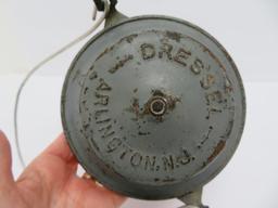 Dressel Southern Railway Railroad lantern, frame marked Pacific, orange shade