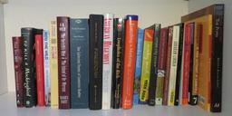 22 books, fiction and non fiction