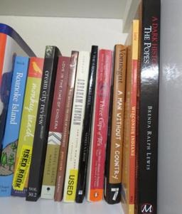 22 books, fiction and non fiction