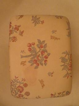 Thomasville upholstered stool,