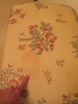 Thomasville upholstered stool,