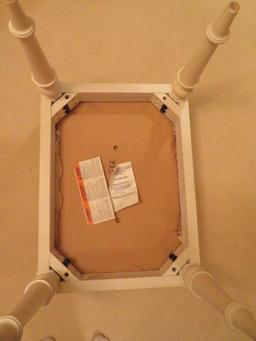 Thomasville upholstered stool,