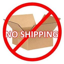PLEASE NOTE - NO SHIPPING FOR THIS AUCTION!