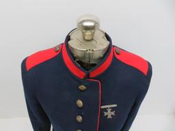US Artillery dress coat M 1885 and dress helmet M 1881
