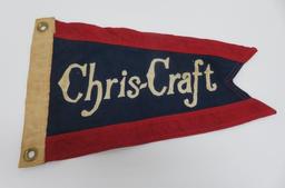 Vintage Chris-Craft Boat Flag,