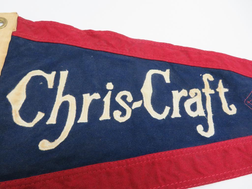 Vintage Chris-Craft Boat Flag,