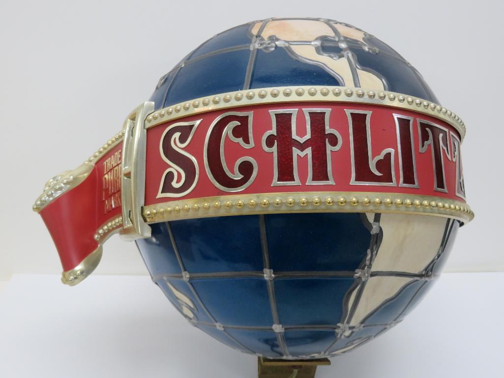 1976 Schlitz Beer Globe Motion Light , working