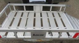 Ultra Tow Hitch Mount Carrier, Gear and Cargo Carrier with ramp