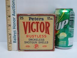 Vintage Peters 12 GA shot gun shell box