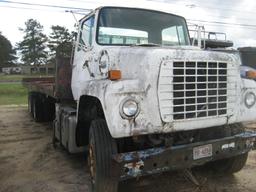 Ford 9000 Rollback Truck: T/A, Diesel Eng.