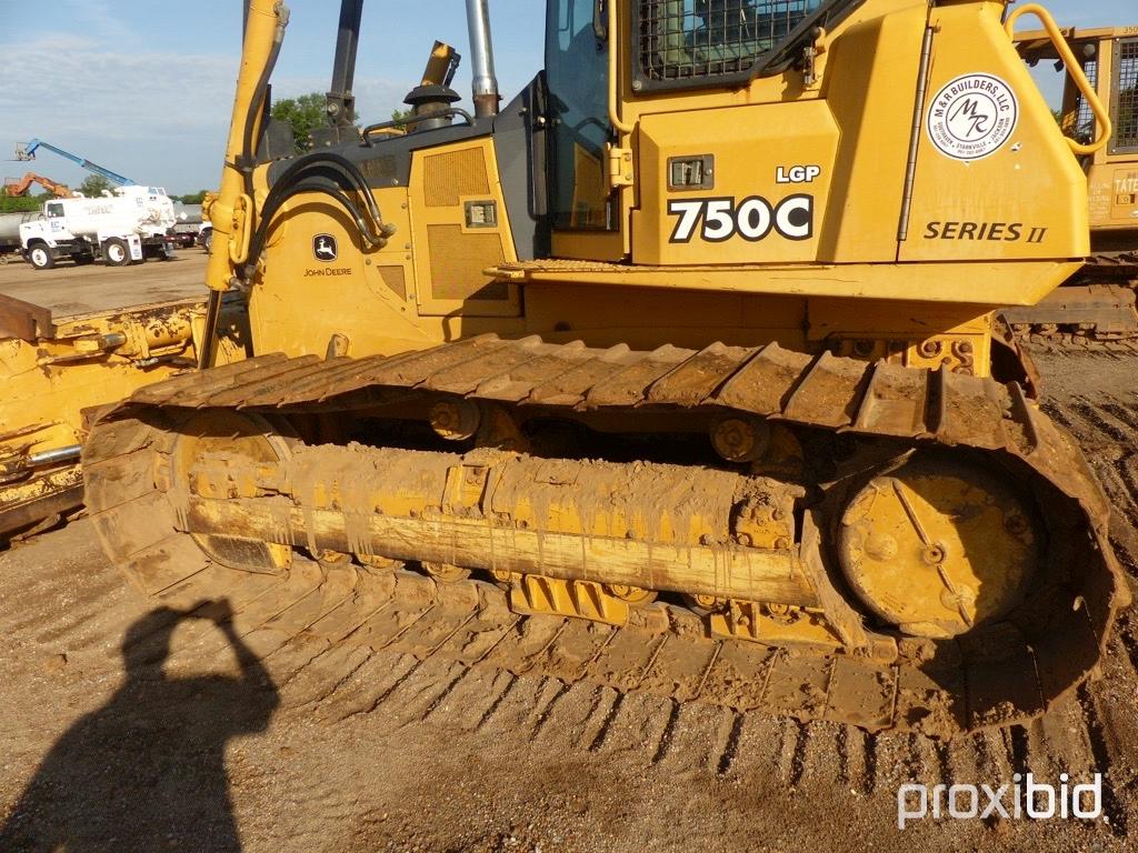 John Deere 750C Dozer, s/n T0750CX906266: C/A, Sweeps