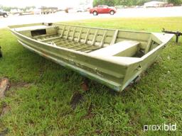Rajun Cajun Mullet Boat (No Title - Bill of Sale Only): 17'x7', No Trailer