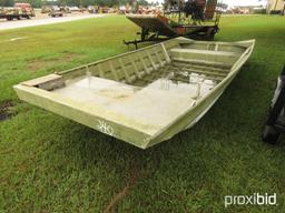 Rajun Cajun Mullet Boat (No Title - Bill of Sale Only): 17'x7', No Trailer