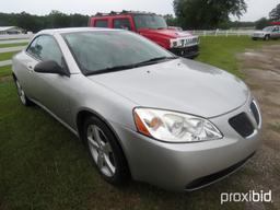 2007 Pontiac G6 GT Convertible, s/n 1G2ZH351774187327: Hard Top, Odometer S